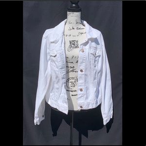 White Denim Jacket